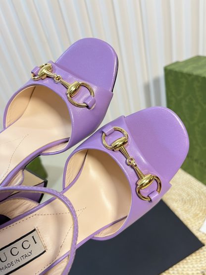 Gucci Double G Horsebit Sandals for Women - Image 6