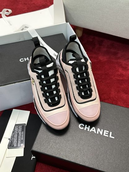 Chanel men's and women's couple's skin color mix and match classic casual sports shoes - Image 6