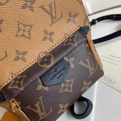 Louis Vuitton monogram backpack mini double backpack - Image 6