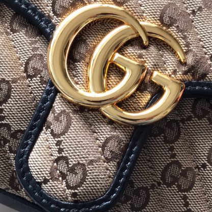 Gucci classic GG canvas delicate chain shoulder bag - Image 6