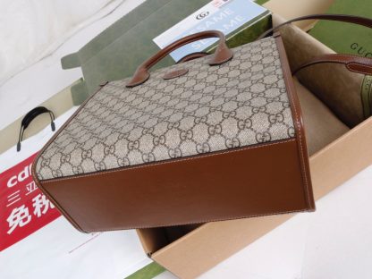 Gucci classic GG diamond quilted pattern handbag - Image 6