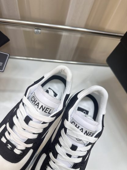 Chanel Spring and Summer Ultra High Quality Black and White Fashionable Casual Sports Sneakers - Image 6