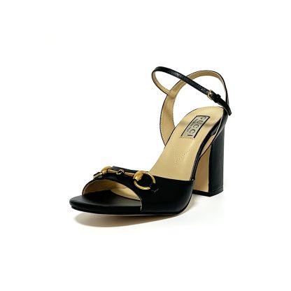 Gucci high heel block heel sandals classic buckle - Image 7