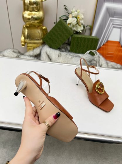 Gucci high heel sandals - Image 6