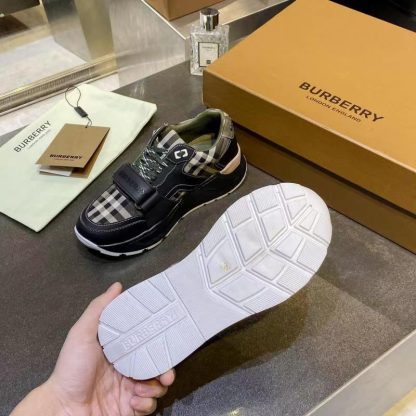 Burberry Vintage Check Thick-Soled Sneakers - Image 5