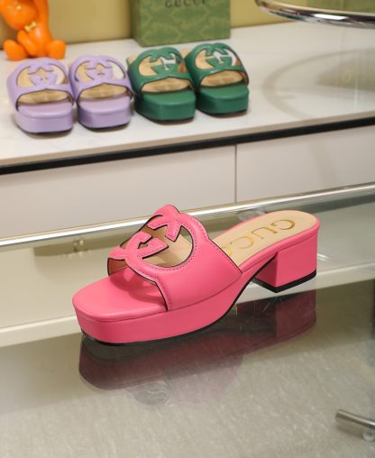 Gucci platform slippers - Image 7
