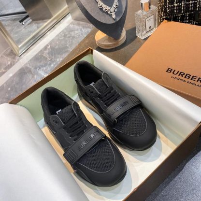 Burberry Classic Shape Patterned Sneakers - Image 6