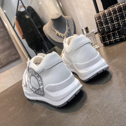 Burberry Printed Thick Sole Sneakers - Image 6