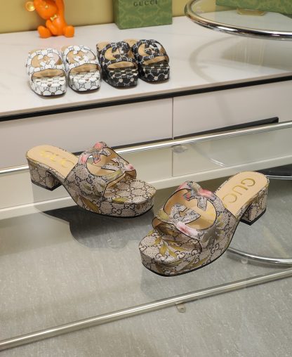 Gucci platform slippers - Image 7