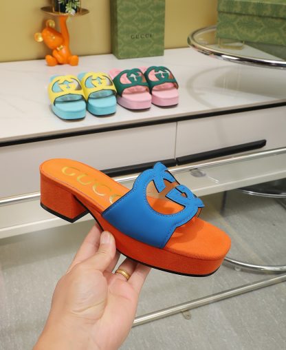 Gucci platform slippers - Image 6