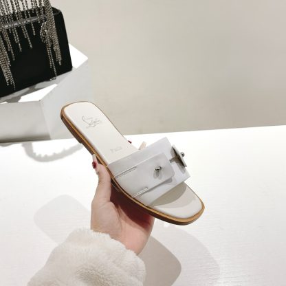 Christian Louboutin casual one-strap flat sandals - Image 6