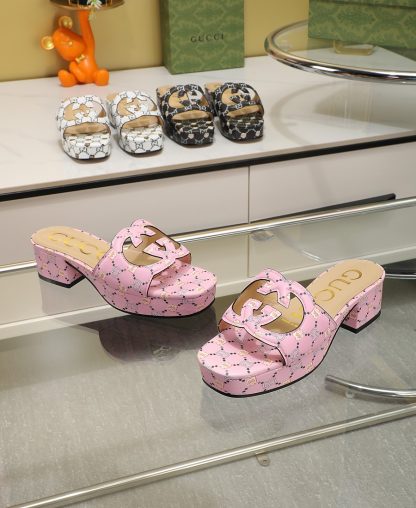 Gucci platform slippers - Image 6