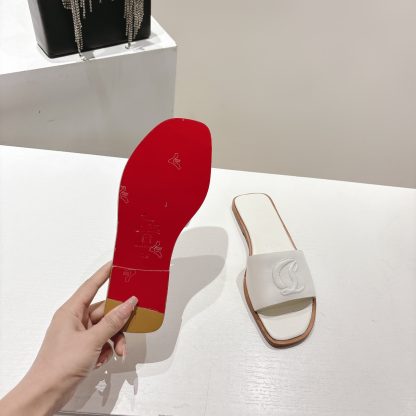 Christian Louboutin casual one-strap flat sandals - Image 6