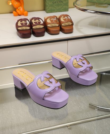Gucci platform slippers - Image 6