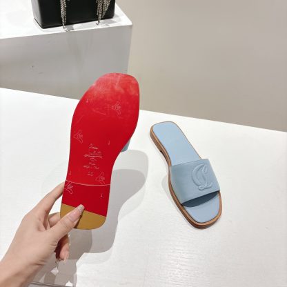 Christian Louboutin casual one-strap flat sandals - Image 6