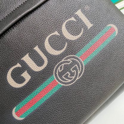Gucci Elegant Printed Black Quality Backpack - Image 6
