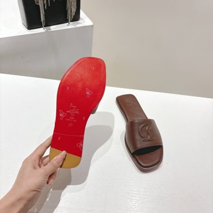 Christian Louboutin casual one-strap flat sandals - Image 6