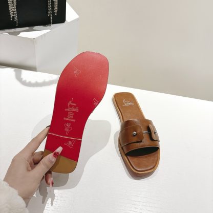 Christian Louboutin casual one-strap flat sandals - Image 6