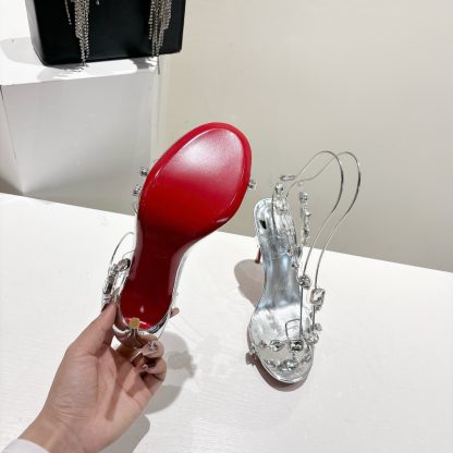 ChristianLouboutin JUST QUEEN crystal high heels - Image 6