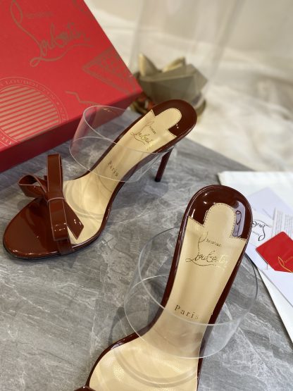 Christian Louboutin butterfly film high-heeled sandals - Image 6
