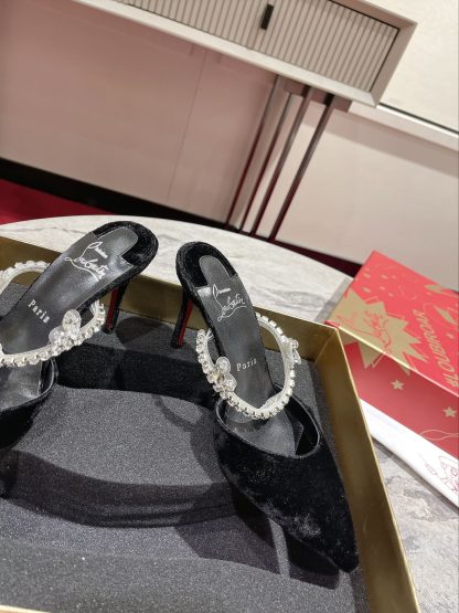 ChristianLouboutin exquisite chain sandals high heels - Image 5