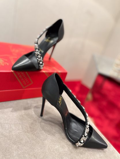 ChristianLouboutin chain fashion sandals high heels - Image 6