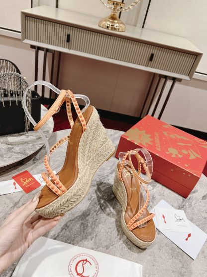 ChristianLouboutin wedge sandals - Image 6