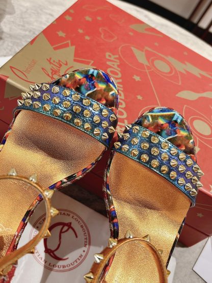 ChristianLouboutin wedge sandals - Image 6