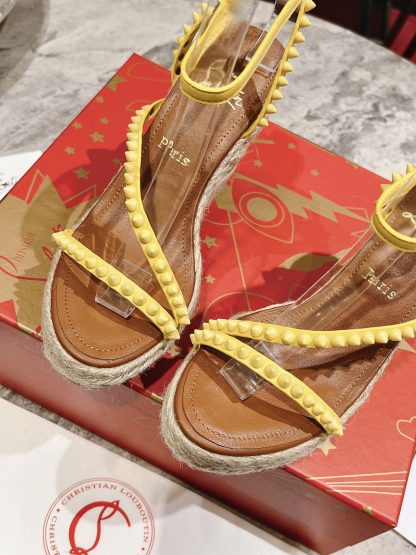 ChristianLouboutin wedge sandals - Image 6