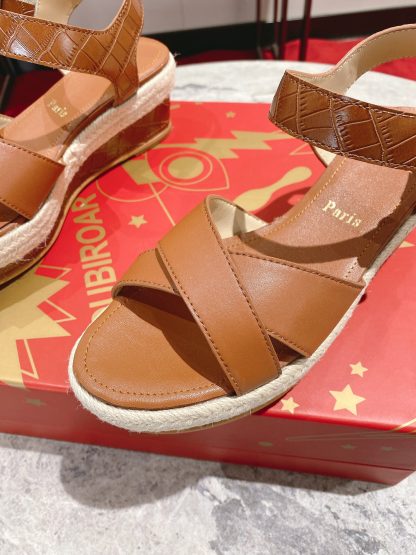 ChristianLouboutin wedge sandals - Image 6