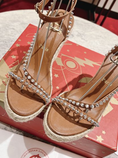 ChristianLouboutin wedge sandals - Image 6