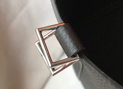 Hermès black and silver unique lightweight wear-resistant and waterproof basket bag - Image 6