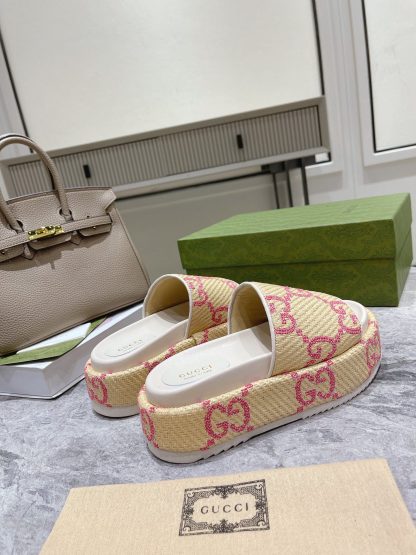 Gucci Women's GG Platform Slide Sandals - Image 5