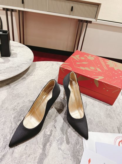 ChristianLouboutin Temperament Queen's Scepter Diamond Heel High Heels - Image 5