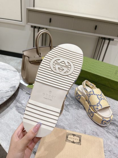 Gucci Women's GG Platform Slide Sandals - Image 5