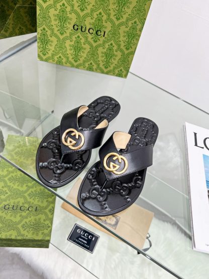 Gucci flat flip flops - Image 5