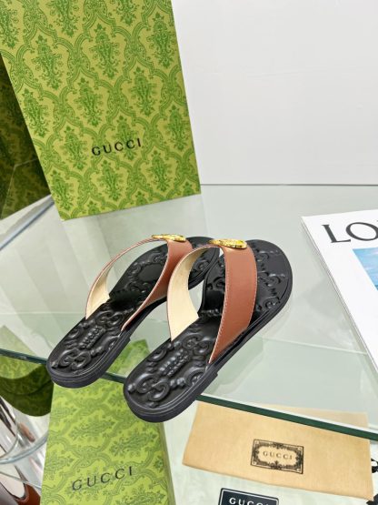Gucci flat flip flops - Image 6