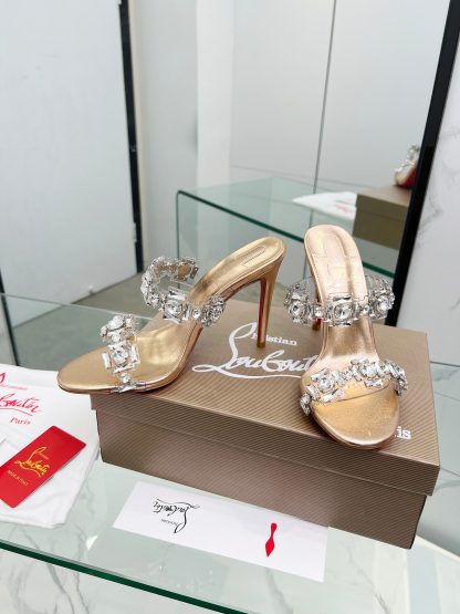 ChristianLouboutin new diamond sandals and high heels - Image 7