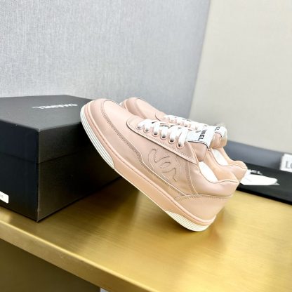 Chanel classic pink versatile casual sneakers - Image 6