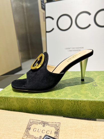 Gucci's classic high-heeled slippers are a must-have for summer - Image 7