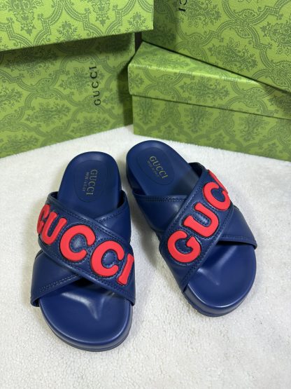 Gucci cross-over slippers - Image 7
