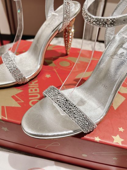 Christian Louboutin Queen's Scepter Sandals High Heels - Image 6