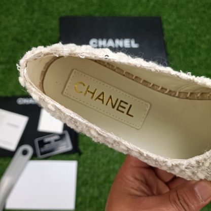 Chanel popular cowhide apricot casual shoes - Image 5