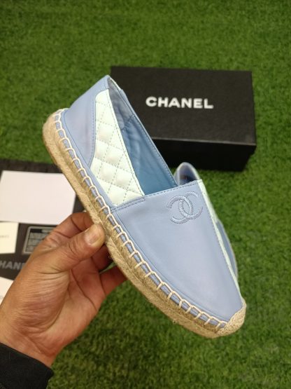 Chanel's new spring sunshine blue and white fisherman shoes - Image 5