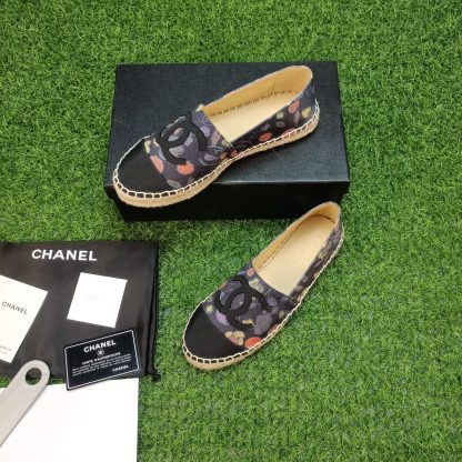 Chanel popular leather black apricot casual shoes - Image 5
