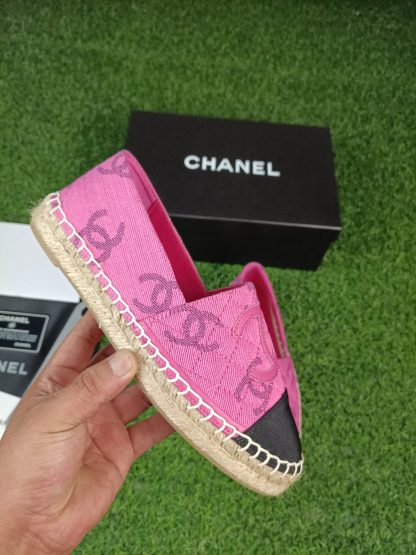 Chanel early spring sunshine black and pink new fisherman shoes - Image 5