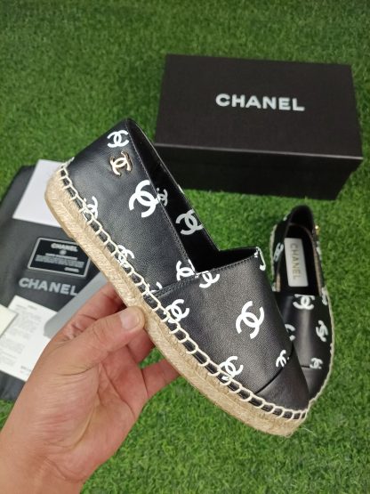 Chanel early spring sunshine black new fisherman shoes - Image 5