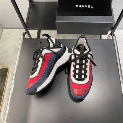 Chanel's latest beautiful red and blue slim casual sports shoes - Image 6