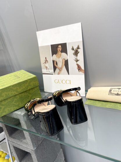 Gucci's new horsebit chunky heel shoes for early spring - Image 5