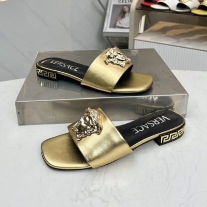 VERSACE flat slide sandals - Image 6